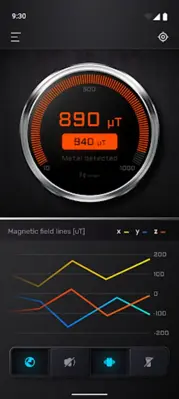 Metal Detector android App screenshot 6