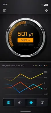 Metal Detector android App screenshot 7